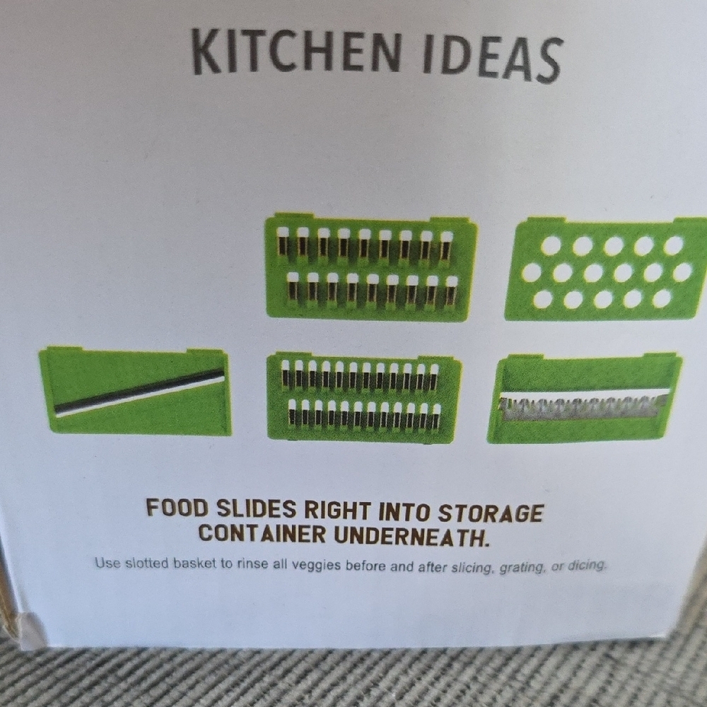 Kitchen Ideas 16 Pcs Veggie Slicer - Picture 10 of 12